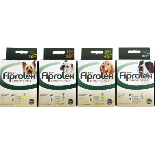 Antipulgas e Carrapatos Ceva Fiprolex Drop Spot 